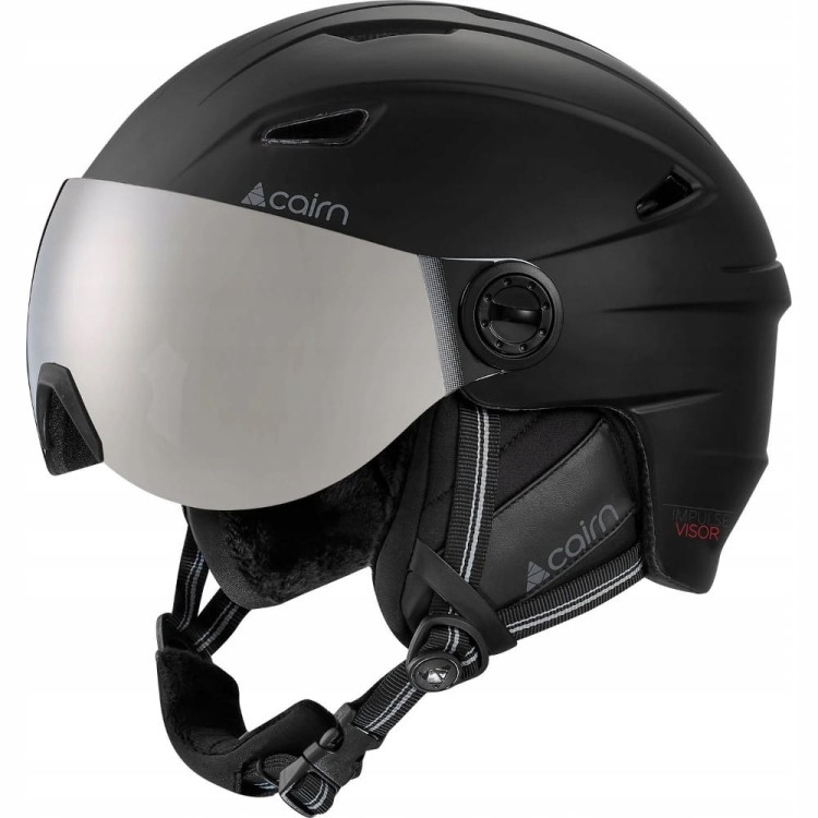 DZIECIĘCY KASK NARCIARSKI CAIRN IMPULSE VISOR J 0606619 102 51-53