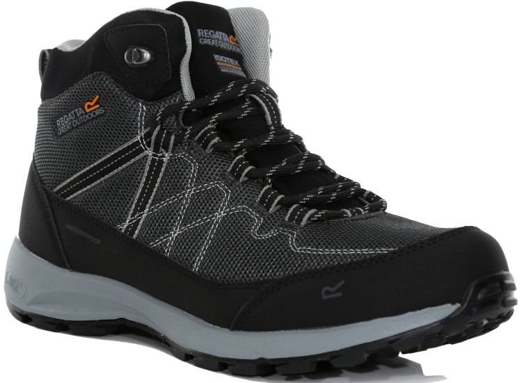 Męskie buty trekkingowe Regatta SAMARIS LITE RMF700 czarny/szary 599.jpg