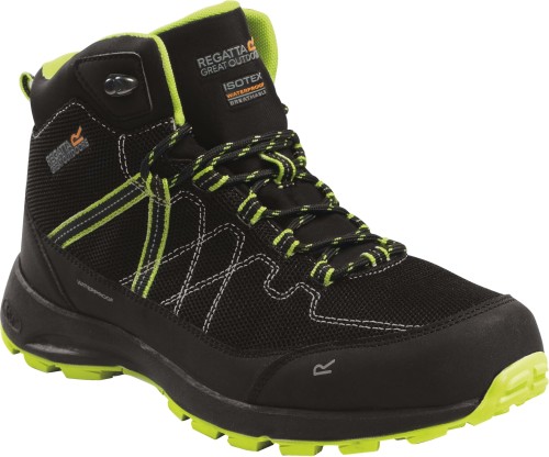 Męskie buty trekkingowe Regatta SAMARIS LITE RMF700 czarny/limonka 46.jpg