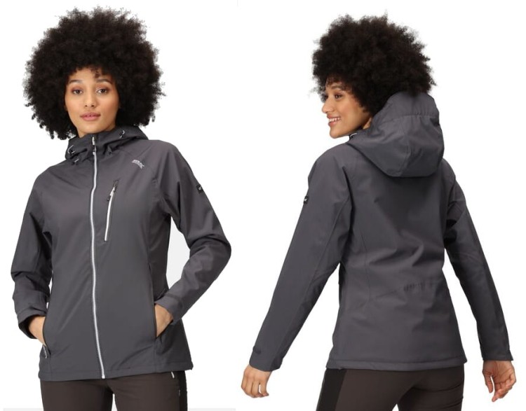 Damska kurtka trekkingowa Regatta BIRCHDALE RWW300 szary/biały R79.jpg