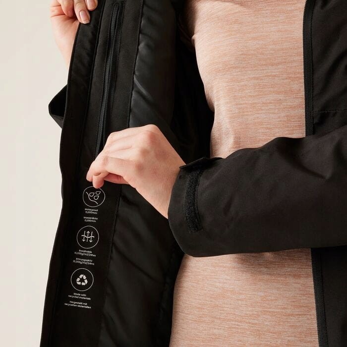 Ocieplana damska kurtka trekkingowa Regatta HIGHTON RWP397 800 M