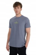 Koszulka męska 4F T-shirt sportowy 3-pak TSHM2961 20S+32S+25S  czarny/denim/szary