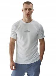 Męska koszulka 4F T-shirt TSHM2961 10S biały