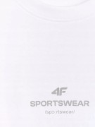 Męska koszulka 4F T-shirt TSHM2961 10S biały