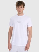Męska koszulka 4F T-shirt TSHM2961 10S biały