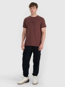 Męska koszulka 4F T-shirt TSHM2961 80S brązowy