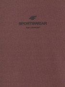 Męska koszulka 4F T-shirt TSHM2961 80S brązowy