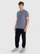 Męska koszulka 4F T-shirt TSHM2961 32S denim
