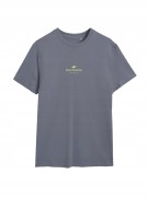 Męska koszulka 4F T-shirt TSHM2961 32S denim