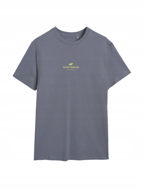 Męska koszulka 4F T-shirt TSHM2961 32S denim