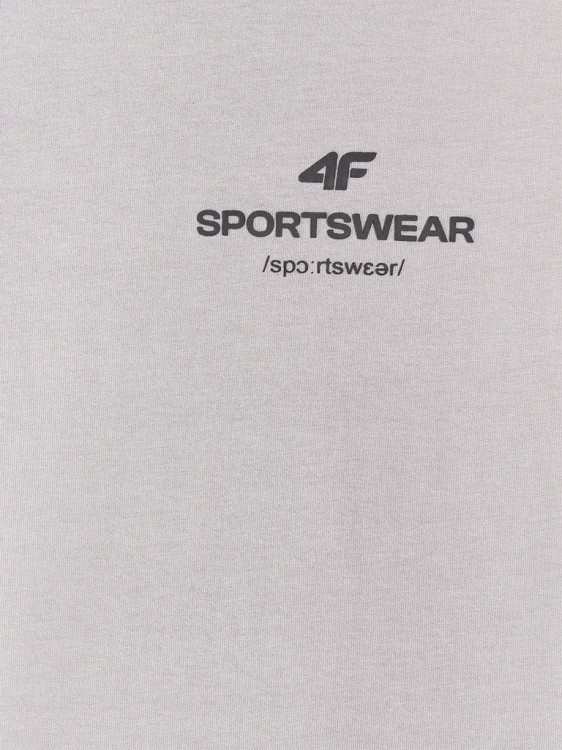 Męska koszulka 4F T-shirt TSHM2961 25S szary