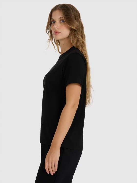 Damska koszulka bawełniana 4F TSHF2970 20S czarny