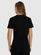 Damska koszulka bawełniana 4F TSHF2970 20S czarny