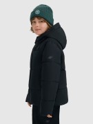 Chłopięca kurtka puchowa 4F narciarska TJAM0822 20S czarny