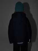 Chłopięca kurtka puchowa 4F narciarska TJAM0822 20S czarny