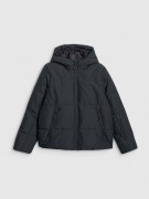 Chłopięca kurtka puchowa 4F narciarska TJAM0822 20S czarny