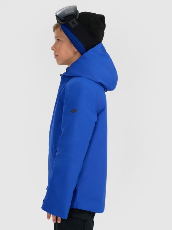 Chłopięca kurtka narciarska 4F TJAM0820 36S kobaltowy