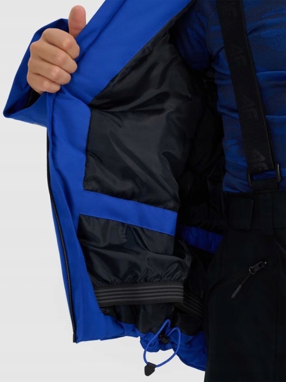 Chłopięca kurtka narciarska 4F TJAM0820 36S kobaltowy