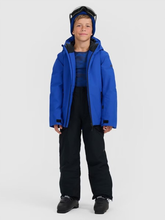 Chłopięca kurtka narciarska 4F TJAM0820 36S kobaltowy