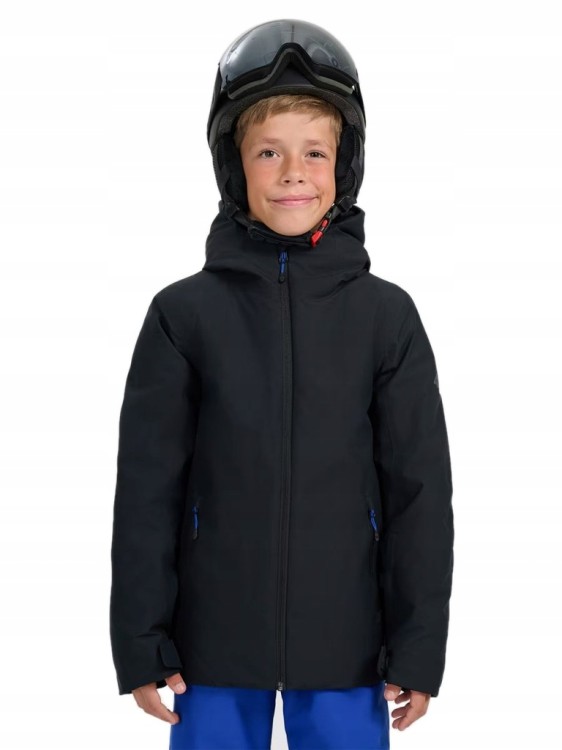 Chłopięca kurtka narciarska 4F TJAM0820 20S czarny