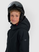 Chłopięca kurtka narciarska 4F TJAM0820 20S czarny