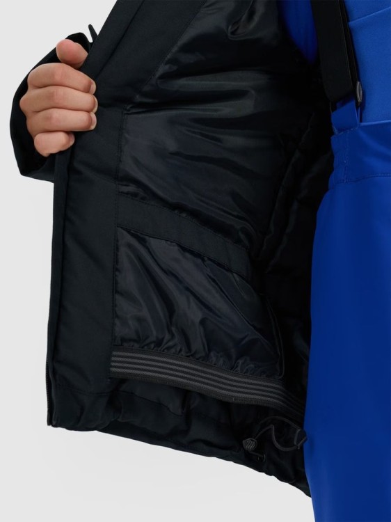 Chłopięca kurtka narciarska 4F TJAM0820 20S czarny