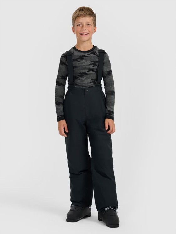Dziecięce spodnie narciarskie 4F FTRM0949 20S czarny