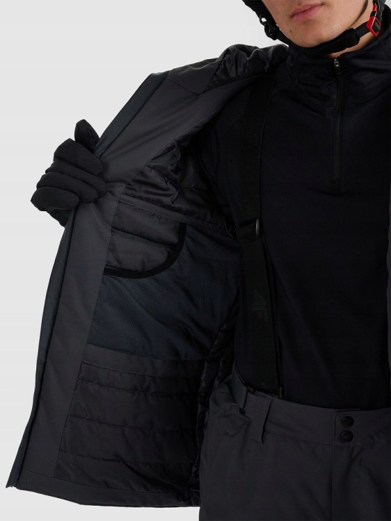 Męska kurtka narciarska 4F TJAM0951 22S antracyt