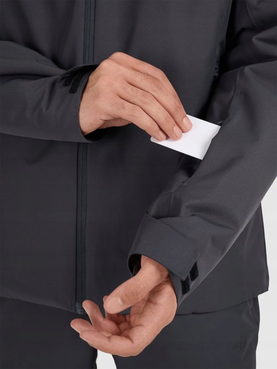 Męska kurtka narciarska 4F TJAM0951 22S antracyt