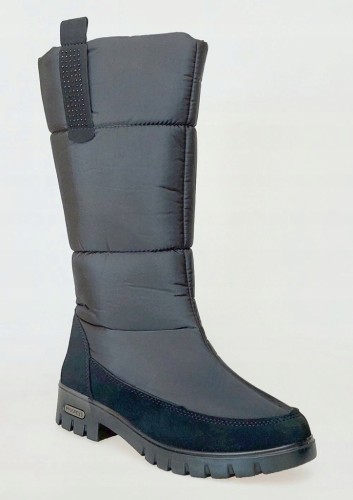 Damskie buty śniegowce Progress PROGJ-22-136 czarny