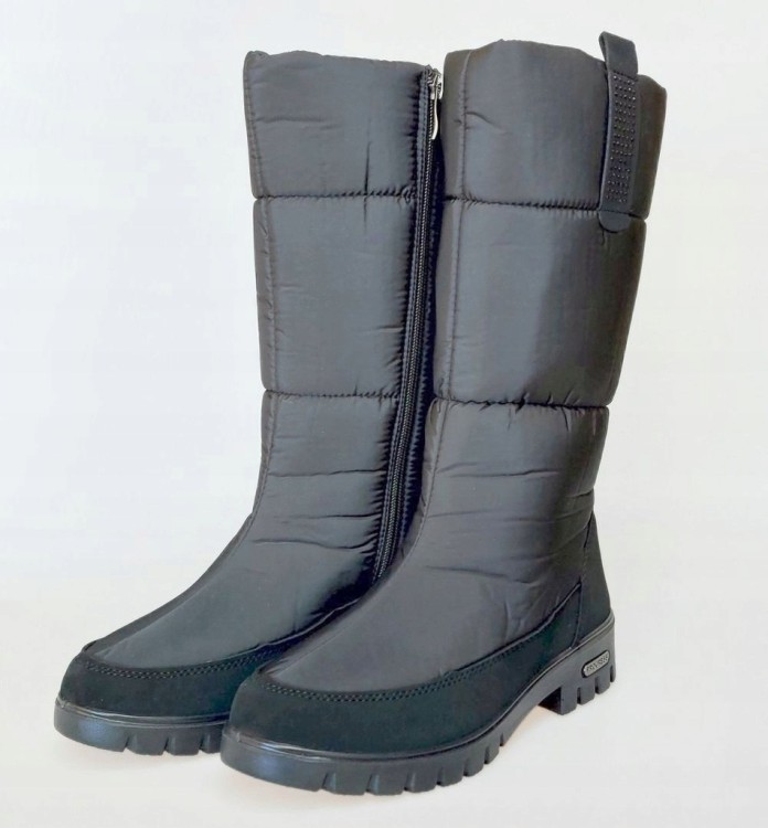 Damskie buty śniegowce Progress PROGJ-22-136 czarny