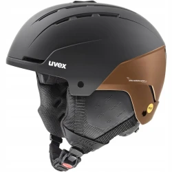 Kask narciarski Uvex STANCE MIPS 56/6/314/16 czarny/brązowy