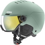 Kask narciarski UVEX WANTED VISOR 56/6/262/11 zielony