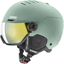 Kask narciarski UVEX WANTED VISOR 56/6/262/11 zielony