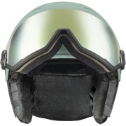 Kask narciarski UVEX WANTED VISOR 1105 54-58cm