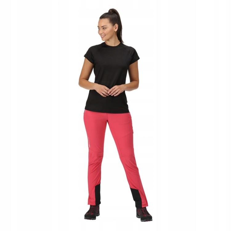 Damskie spodnie trekkingowe ze stretchem Regatta RWJ247R TIE S