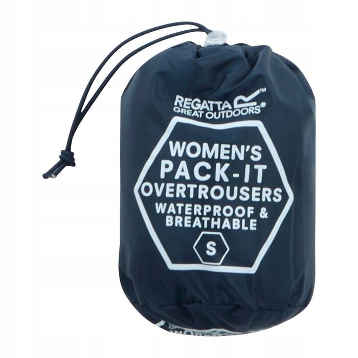 Damskie trekkingowe spodnie przeciwdeszczowe Regatta RWW158R 20I S