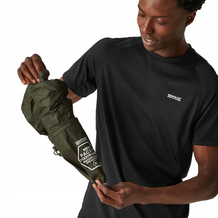 Męskie trekkingowe spodnie przeciwdeszczowe Regatta RMW149R 905 XL