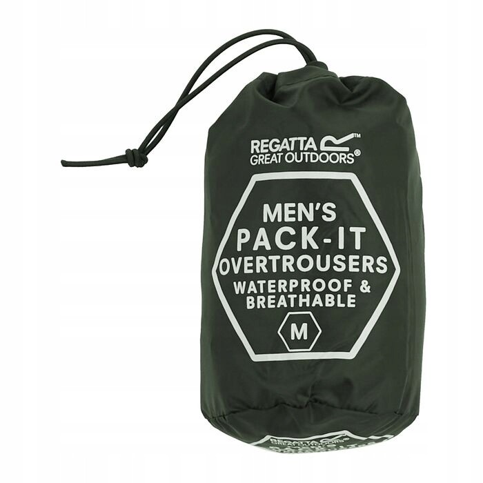 Męskie trekkingowe spodnie przeciwdeszczowe Regatta RMW149R 905 XL