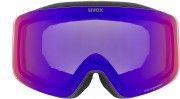 Gogle narciarskie juniorskie Uvex PWDR FM 55/0/850/2130 czarny