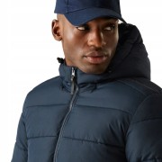 Męska kurtka zimowa Regatta z kapturem RMN250 540 granatowy
