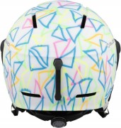 Dziecięcy kask narciarski Blizzard Flash Visor junior 25404001 biały