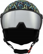 Dziecięcy kask narciarski Blizzard Flash Visor junior 25403001 czarny
