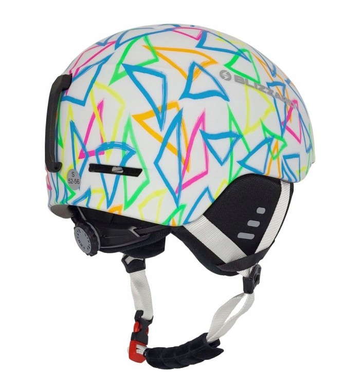 Dziecięcy kask narciarski Blizzard FLASH JUNIOR SKI 25414001 biały