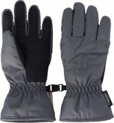 Dziecięce rękawice narciarskie 4F FGLF190 23S szary