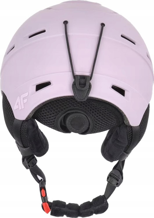 Kask narciarski 4F dziecięcy HELU097 56S różowy