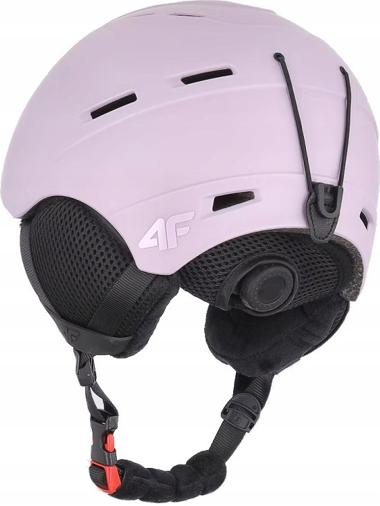 Kask narciarski 4F dziecięcy HELU097 56S różowy