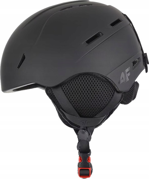 Kask narciarski 4F dziecięcy HELU097 21S czarny