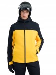 Męska kurtka narciarska 4F TJAM0787 70S czarny/pomarańczowy