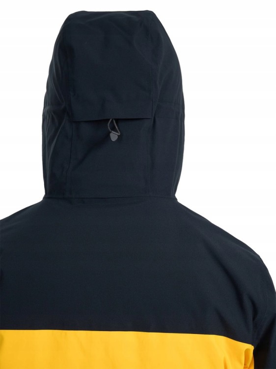 Męska kurtka narciarska 4F TJAM0787 70S czarny/pomarańczowy